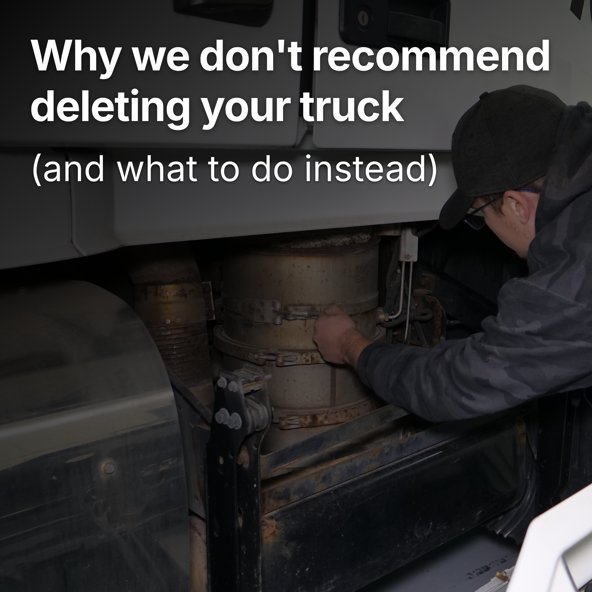Why you shouldn't delete your diesel truck (and what to do instead)