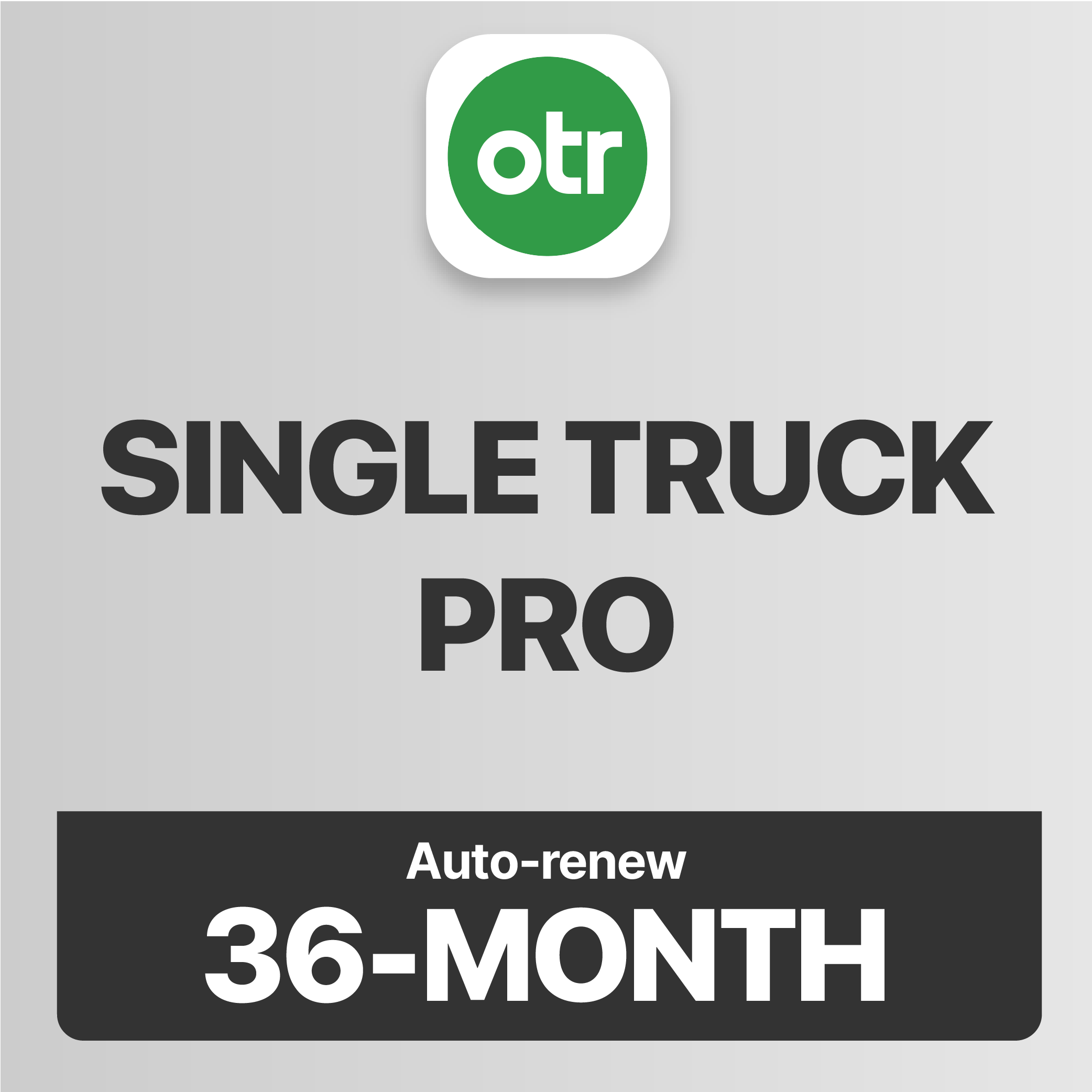 OTR Diagnostics | Single Truck Pro 3-Year Membership