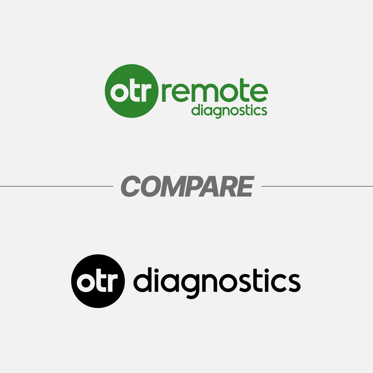 OTR Remote vs OTR Diagnostics comparison