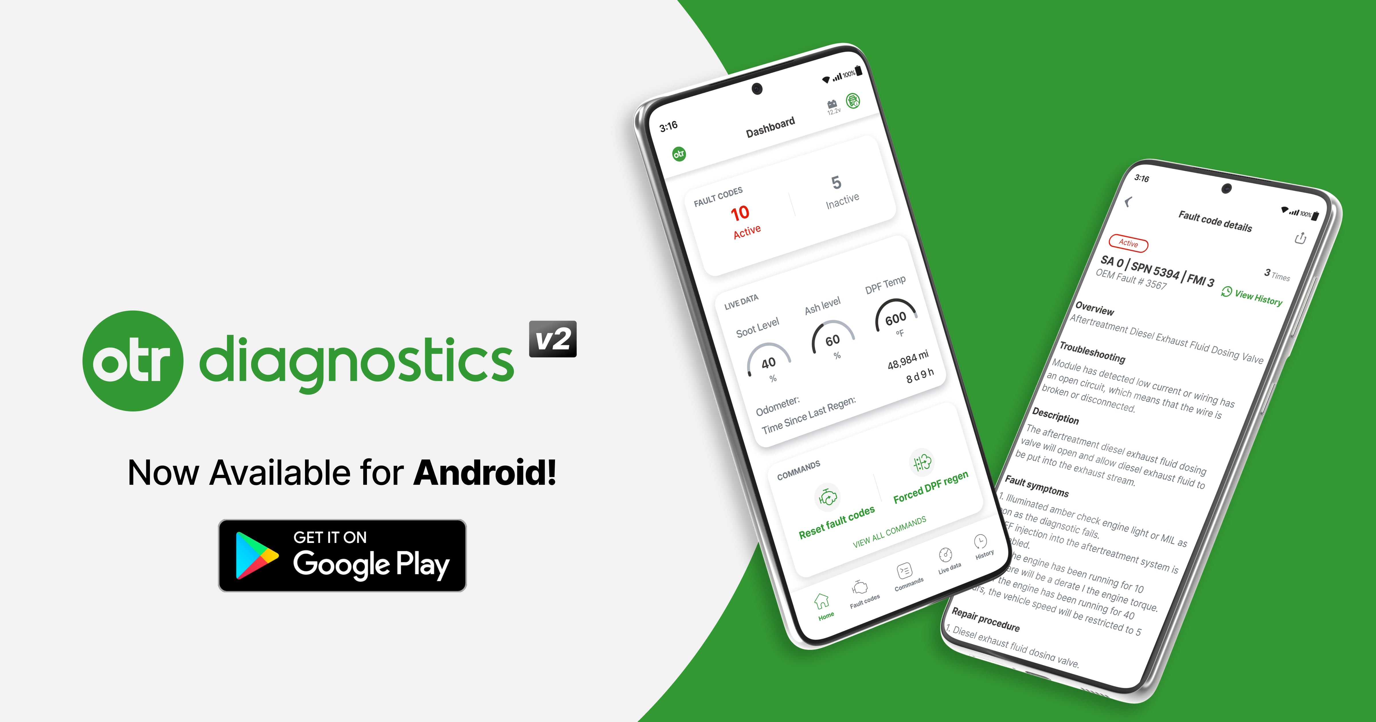 Otr Performance OTR Diagnostics V2 - Now available for Android – OTR Performance® Inc.