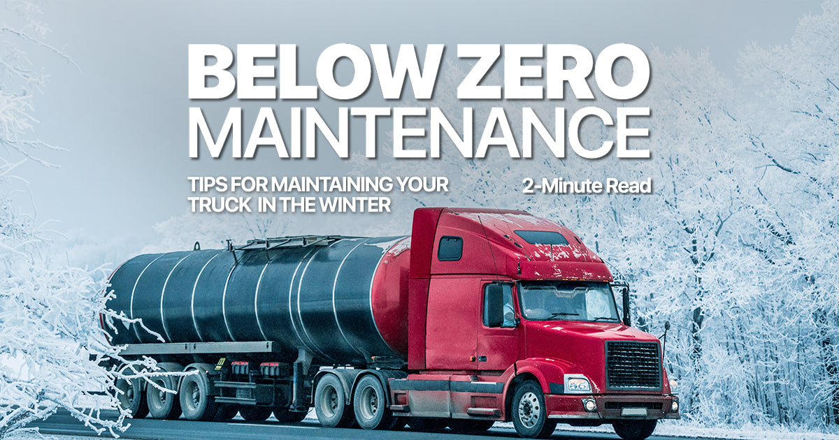 Below Zero Maintenance