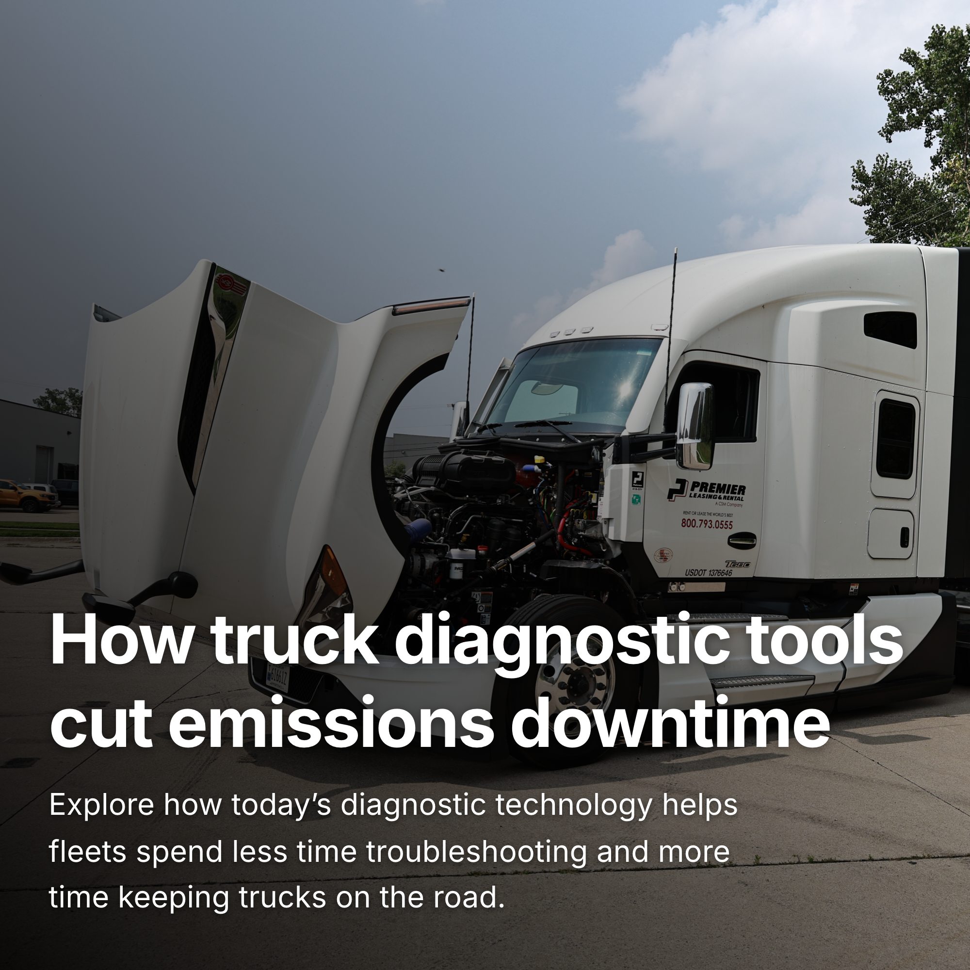 How Truck Diagnostic Tools Cut Emissions Downtime