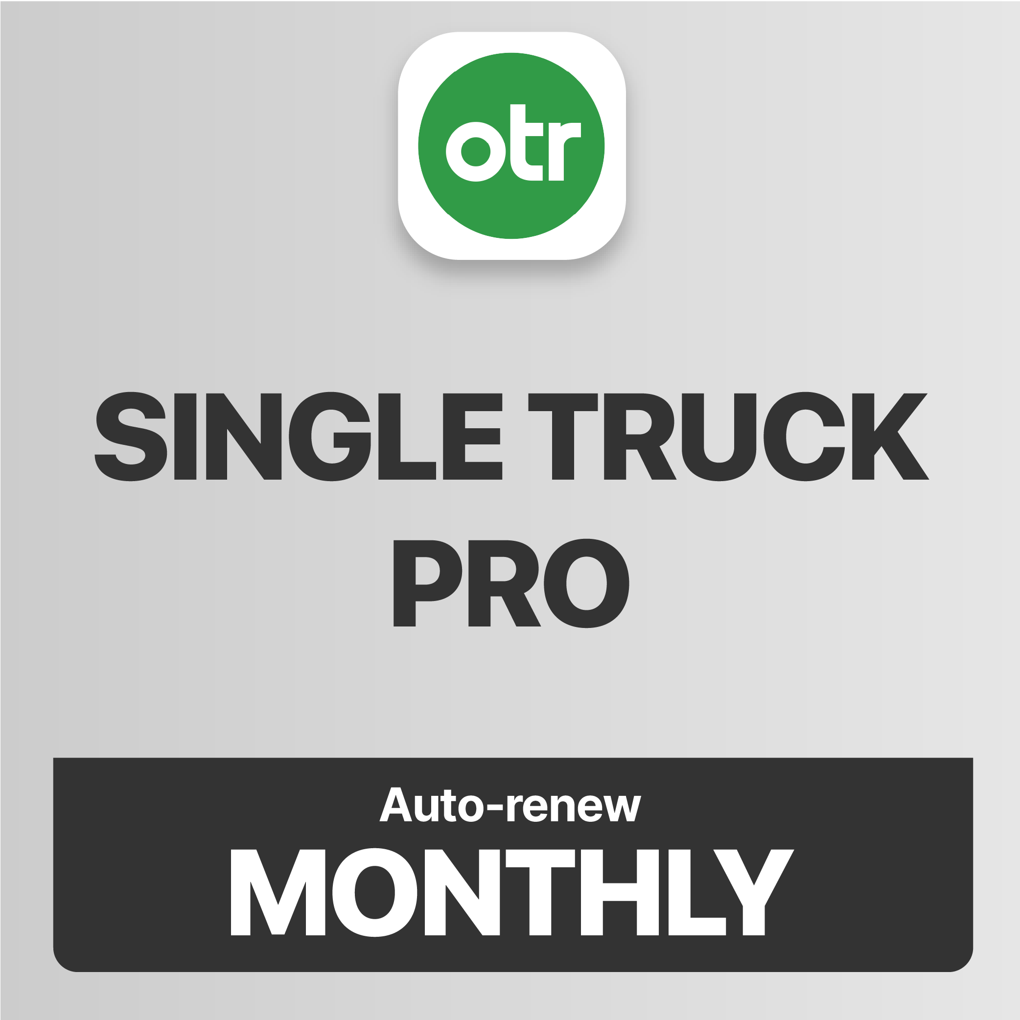 OTR Diagnostics | Single Truck Pro Monthly Membership