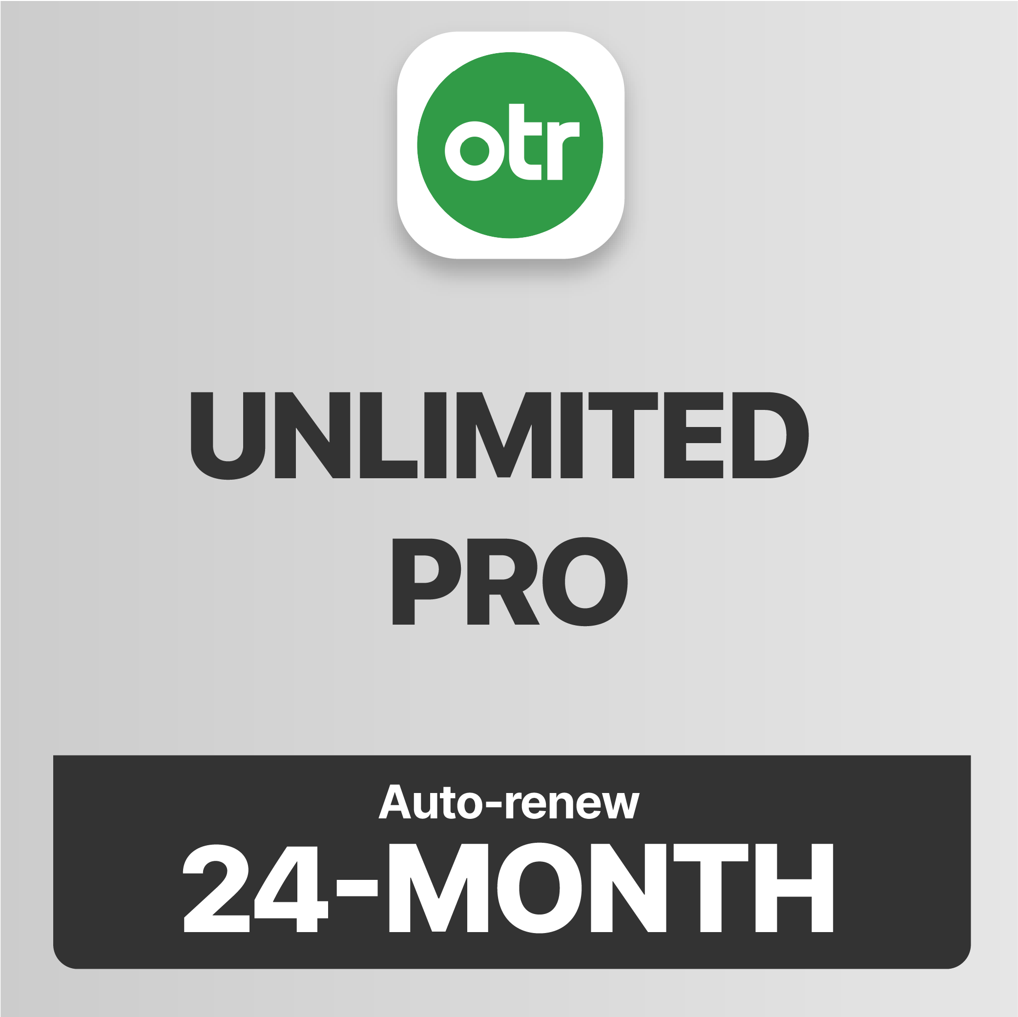 OTR Diagnostics | Unlimited Pro Plan 2-Year Membership