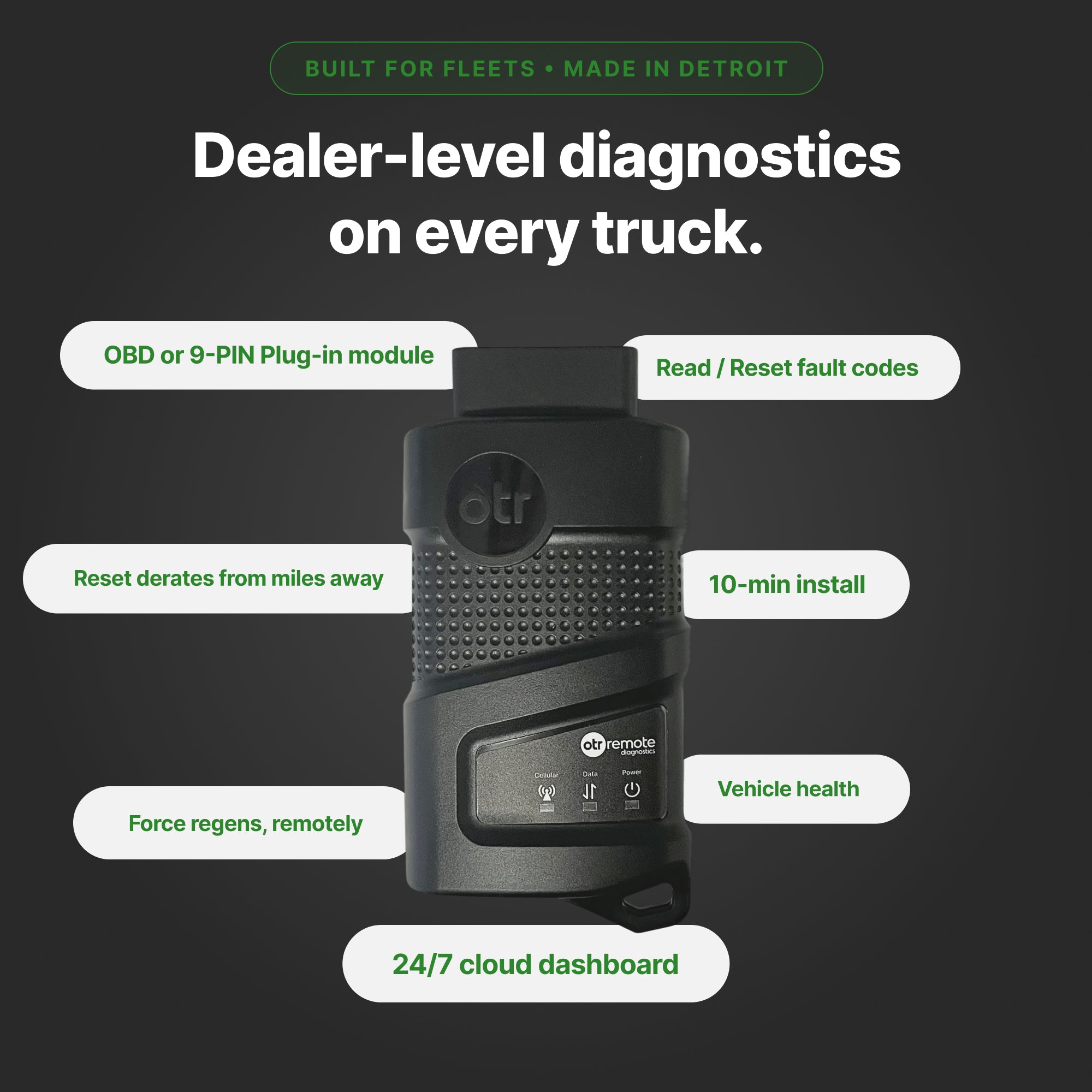 OTR Remote Diagnostics