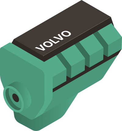 Volvo engine