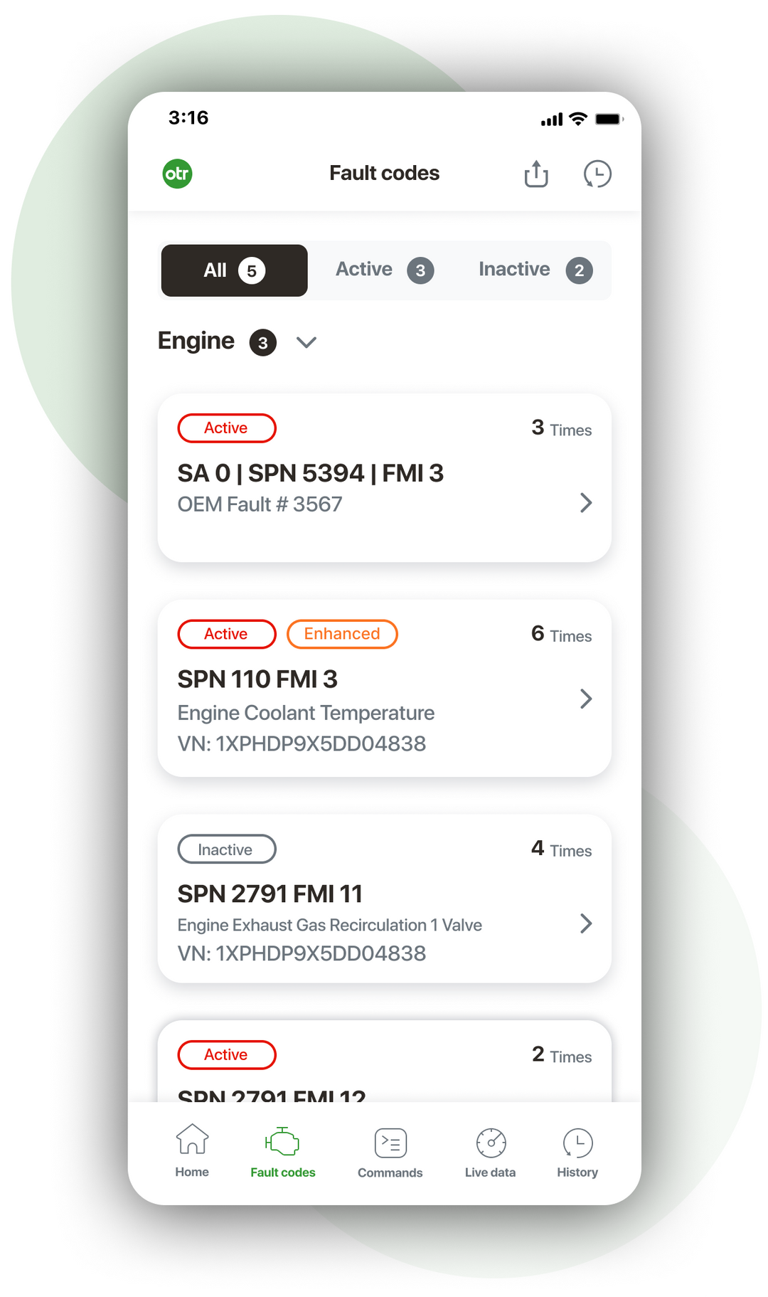 Code V Performance Fault Codes – OTR Performance® Inc.