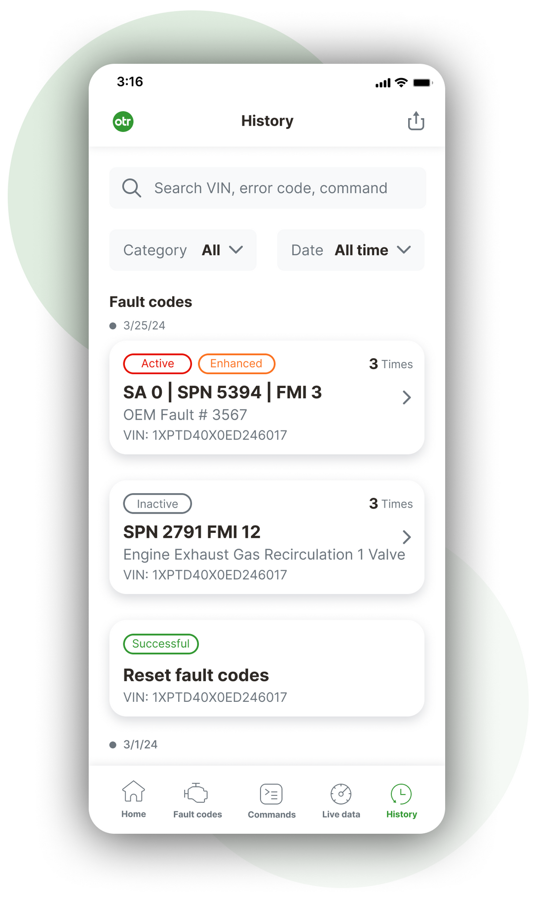 Fault Codes – OTR Performance® Inc.