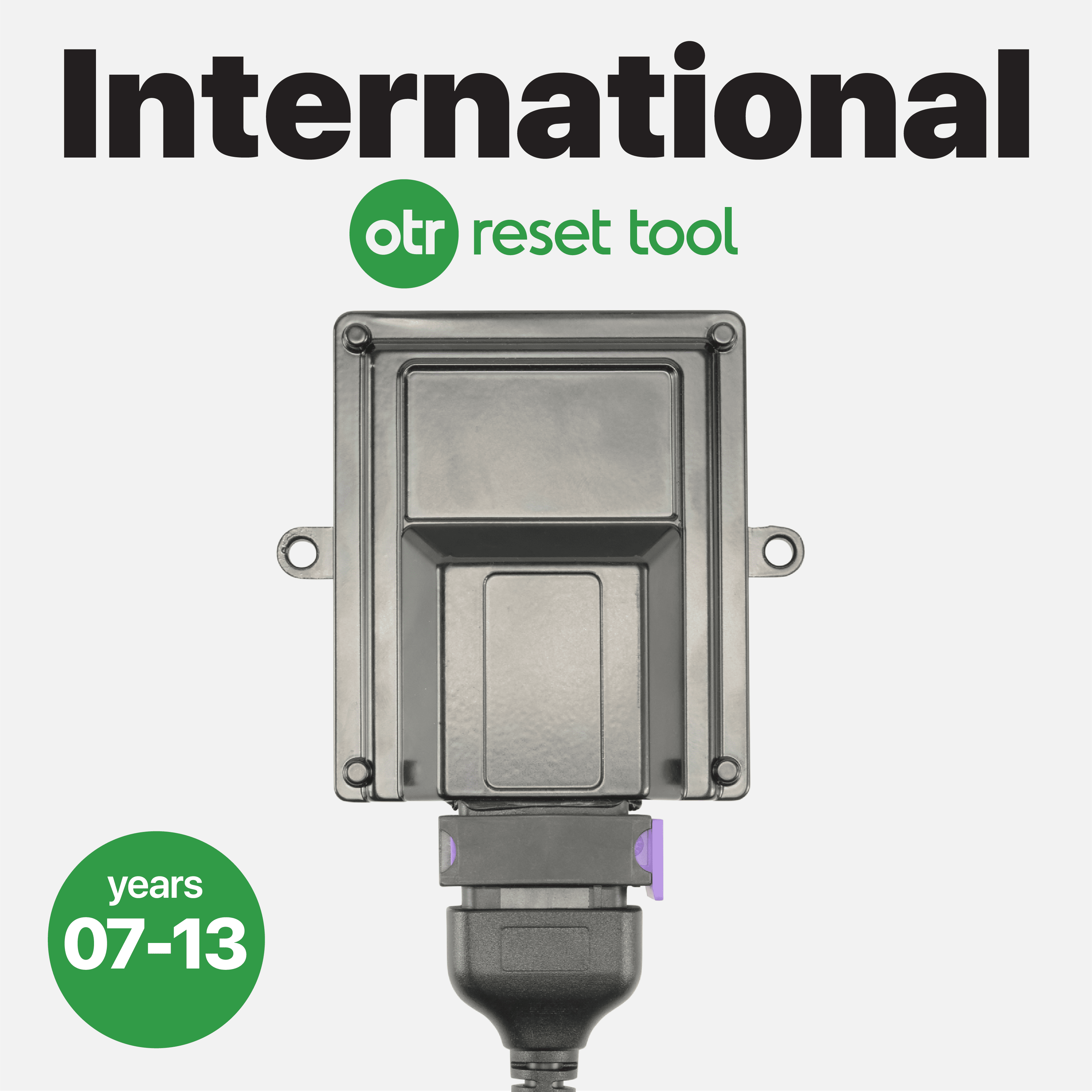 OTR Reset Tool | International